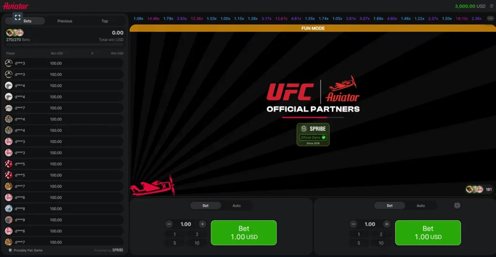 Aviator Interface