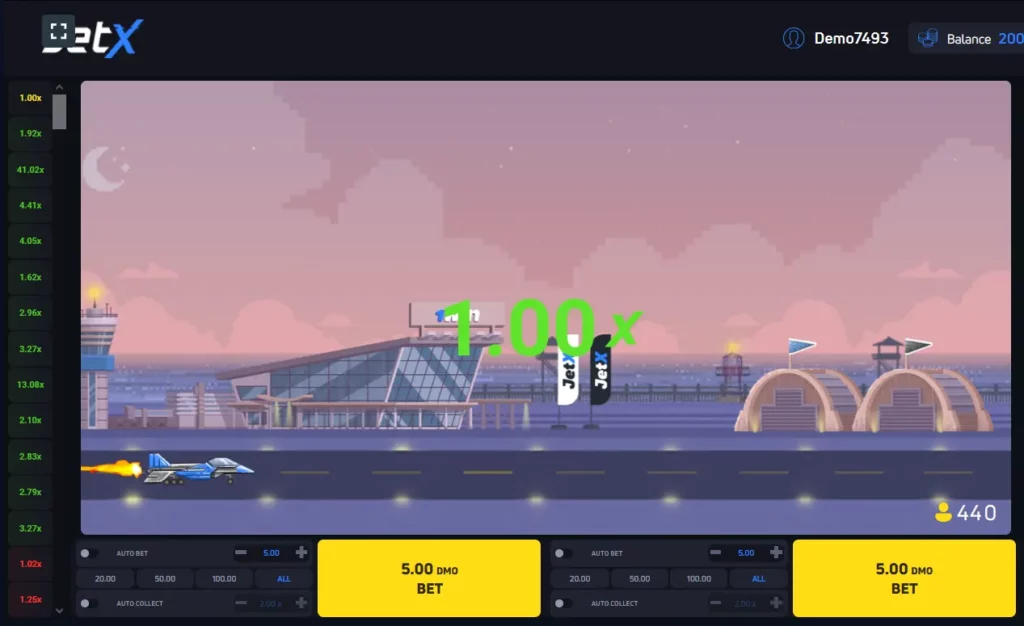 Launching JetX Launching JetX