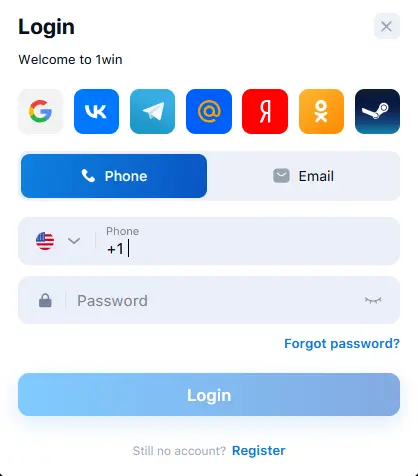 Login 1Win Login 1Win