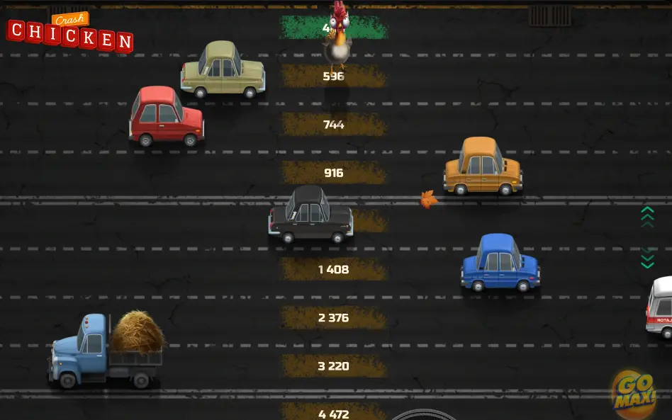 Chicken Crash gameplay