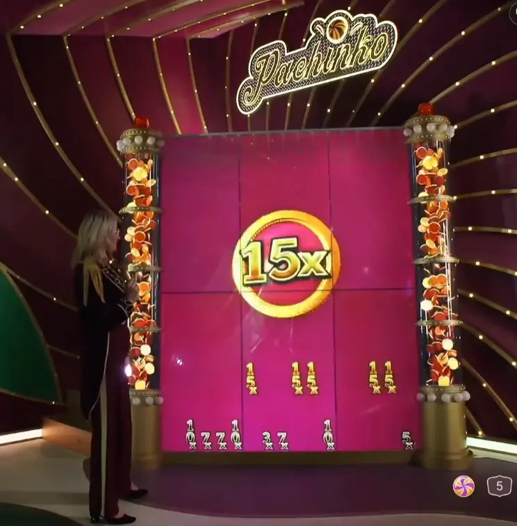 Pachinko mod in Crazy Time