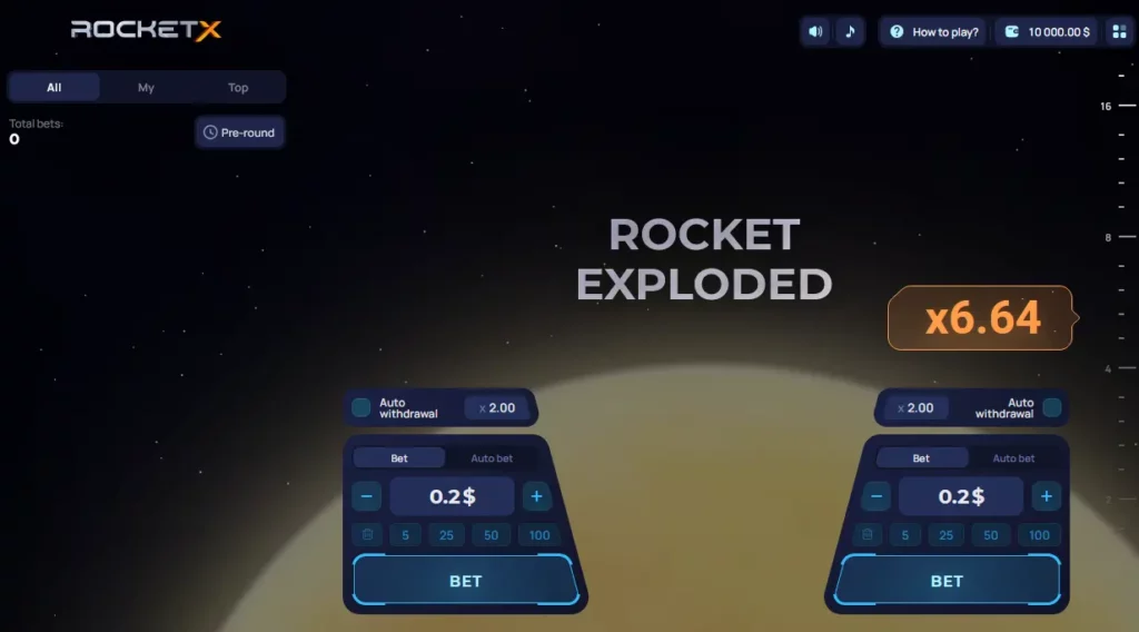 Rocket explosion in RocketX on 1Win Rocket explosion in RocketX on 1Win