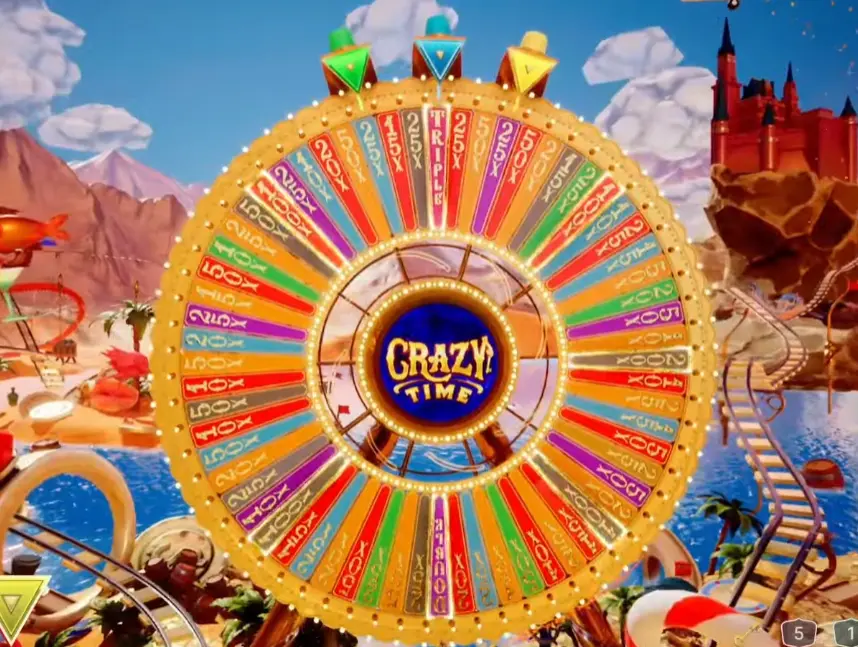 Special wheel in Crazy Time