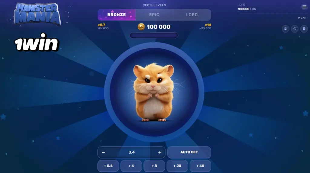 Bronze Mode in Hamster Mania
