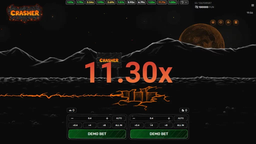 Crasher Big Win Crasher Big Win