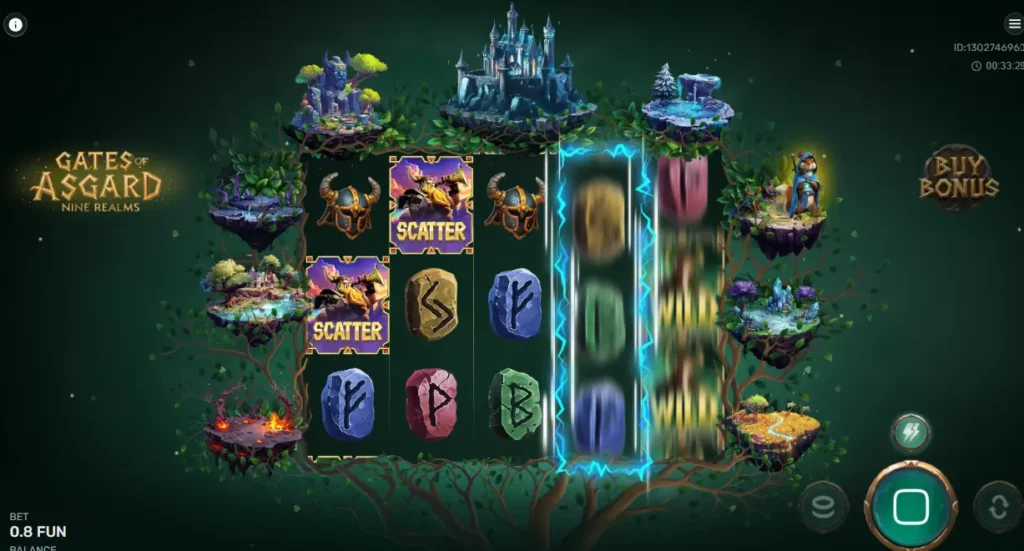 Gates of Asgard Nine Realms Scatter Symbols Gates of Asgard Nine Realms Scatter Symbols